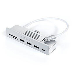 Satechi Hub USB-C Clamp pour iMac 24" - Argent