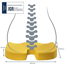 Acheter Leitz Coussin de siège Ergo Cosy - Jaune