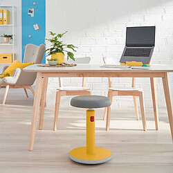 Leitz Tabouret assis/debout Ergo Cosy - Jaune