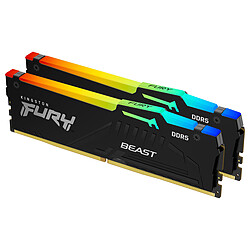 Kingston FURY Beast RGB 16 Go (2 x 8 Go) DDR5 4800 MHz CL38