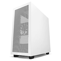 NZXT H7 Flow Noir/Blanc Boîtier moyen tour avec fenêtre latérale en verre trempé