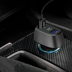 Avis Akashi Turbo Chargeur Allume Cigare USB-C 37W + 2x USB-A