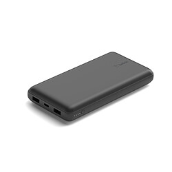 Belkin Batterie externe 20K Boost Charge avec câble USB-A vers USB-C Noir