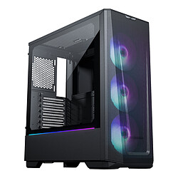 Phanteks Eclipse G360A (Noir) Boîtier moyen tour avec panneau latéral en verre trempée et façade métal ajourée