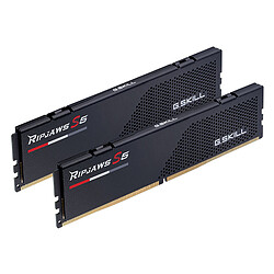 G.Skill RipJaws S5 Low Profile 32 Go (2 x 16 Go) DDR5 5600 MHz CL36 - Noir