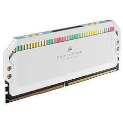 Corsair Dominator Platinum DDR5 RGB 32 Go (2 x 16 Go) 6200 MHz CL36 - Blanc pas cher