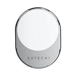 SATECHI Chargeur Magnétique sans fil - Gris Chargeur sans fil portable magnétique 7.5 W