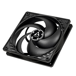 Arctic P12 PWM PST Noir Ventilateur de boîtier - 120 mm - thermorégulation PWM - synchronisation PST