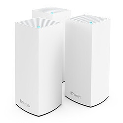 Linksys Atlas Pro 6 Système Wi-Fi 6 Mesh double bande (pack de 3) Pack de 3 Routeurs sans fil Dual Band Wi-Fi Mesh AX5400 (4800 + 600 Mbit/s) MU-MIMO - 3 ports LAN 1 Gbps + 1 port WAN 1 Gbps