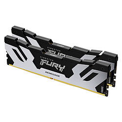 Kingston FURY Renegade Silver 32 Go (2 x 16 Go) DDR5 6000 MHz CL32 Kit Dual Channel 2 barrettes de RAM DDR5 PC5-48000 - KF560C32RSK2-32