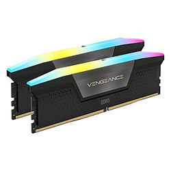 Corsair Vengeance RGB DDR5 96 Go (2 x 48 Go) 6800 MHz CL40 - Noir