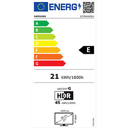 Samsung 27" LS27BG400EUXEN pas cher