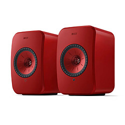 KEF LSX II Rouge