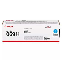 Canon 069 H - Cyan Toner Cyan (5 500 pages à 5%)