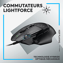 Logitech G G502X Noir