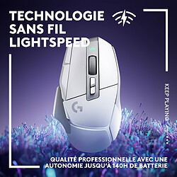 Avis Logitech G G502X Lightspeed Blanc