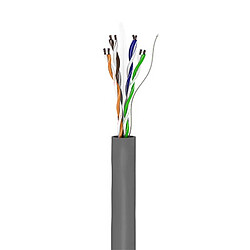 Goobay Câble Réseau Cat 6 U/UTP 100 m (Gris)