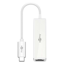 Goobay Adaptateur USB-C RJ45 Blanc