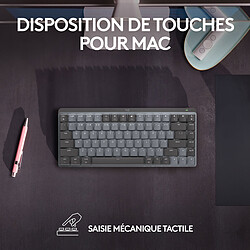 Logitech MX Mechanical Mini for Mac (Gris Sidéral)