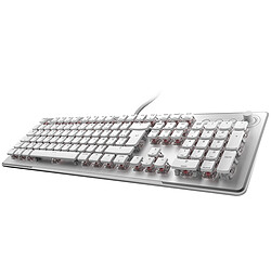 ROCCAT Vulcan II Max Linéaire Blanc (Switch Titan II Linear Optical Red) pas cher