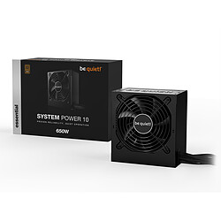 Avis be quiet! System Power 10 650W 80PLUS Bronze