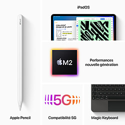 Acheter Apple iPad Pro (2022) 12.9 pouces 128 Go Wi-Fi + Cellular Gris Sidéral