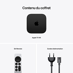 Apple TV 4K (2022) 64 Go Wi-Fi · Reconditionné pas cher