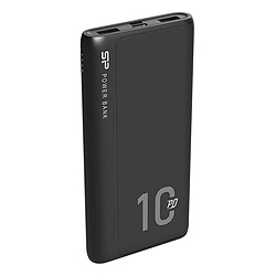 Silicon-Power Silicon Power QP15 Noir Batterie externe 10000 mAh (USB-C/MicroUSB) avec 2 sorties USB-A