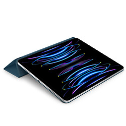 Apple iPad Pro 12.9" (2022) Smart Folio Bleu marine pas cher