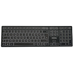 Cherry KW 9100 Slim (noir) Clavier sans fil à technologie SX (AZERTY, Français)