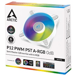 Acheter Arctic P12 PWM PST A-RGB 0dB (blanc)