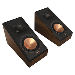 Klipsch RP-500SA II Noyer Enceinte d'élévation Dolby Atmos 75 Watts (par paire)