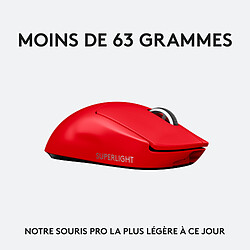 Avis Logitech G Wireless Gaming Pro X Superlight (Rouge)