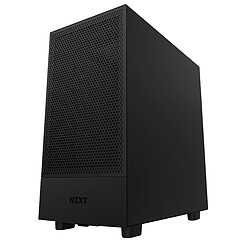 NZXT H5 Flow Noir Boîtier moyen tour compact avec fenêtre latérale en verre trempé