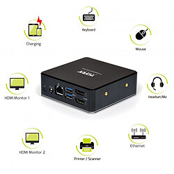 PORT Connect Station accueil 2x 2K USB-C/USB-A