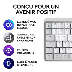 Logitech MX Mechanical Mini for Mac (Gris Pâle) pas cher