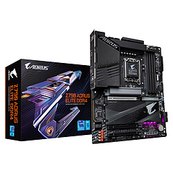 Gigabyte Z790 AORUS ELITE DDR4 Carte mère ATX Socket 1700 Intel Z790 Express - 4x DDR4 - M.2 PCIe 4.0 - USB 3.2 - PCI-Express 5.0 16x - LAN 2.5 GbE