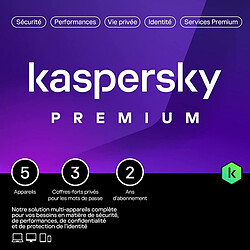 Kaspersky Anti-Virus Premium - Licence 5 postes 2 ans