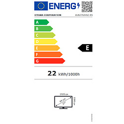 iiyama 27" LED XUB2792HSC-B5 pas cher