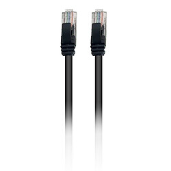 Avis Textorm Câble RJ45 CAT 6 UTP - mâle/mâle - 2 m - Noir