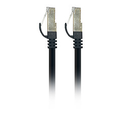 Avis Textorm Câble RJ45 CAT 7 SSTP - mâle/mâle - 0.2 m - Noir