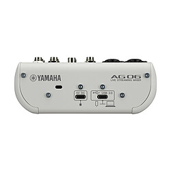 Avis Yamaha AG06MK2 - Blanc