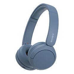 Sony WH-CH520 Bleu Casque supra-auriculaire sans fil - Bluetooth 5.2 - Autonomie 50h - Commandes/Micro - USB-C