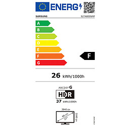 Samsung 27" LED - S27A800NMP pas cher