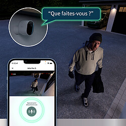 Arlo Pro 5 Spotlight - Pack 2 Caméras 2K+ HDR - Blanc (VMC4260P-200EUS)  pas cher
