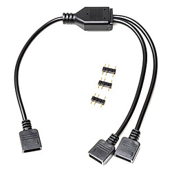 Avis EkWaterBlocks EK Water Blocks D-RGB 2-Way Splitter Cable