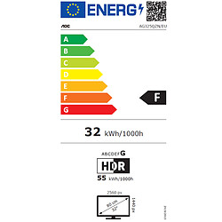 AOC 31.5" LED - AGON AG325QZN pas cher