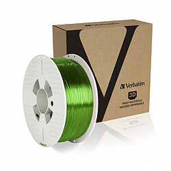 Verbatim PET-G 1.75 mm 1 Kg - Vert transparent