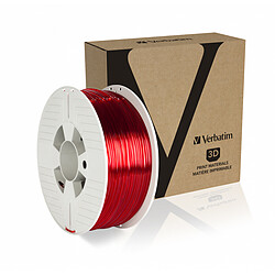 Verbatim PET-G 2.85 mm 1 Kg - Rouge transparent