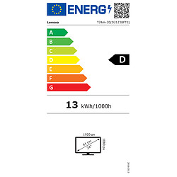 Lenovo 23.8" LED - ThinkVision T24m-29 pas cher